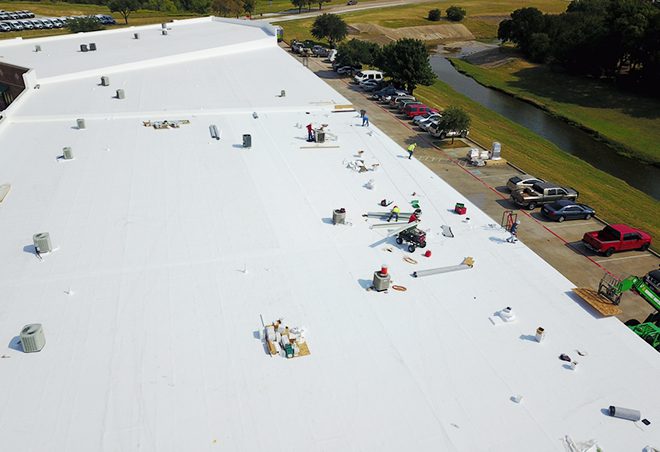 new roof Commercial Roofing
