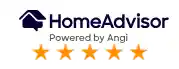 5 stars on HomeAdvisor